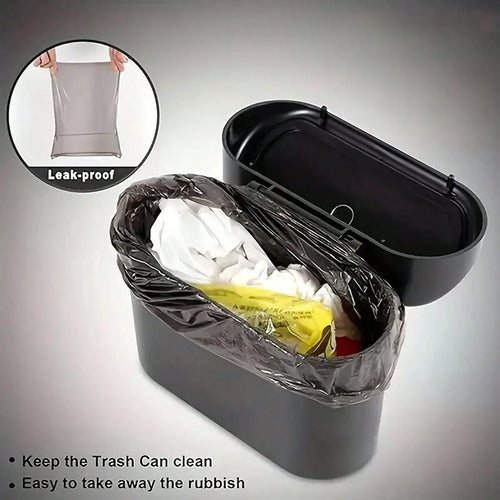 Mini Car Trash Can with Lid | Keep Your Car Clean & Organized