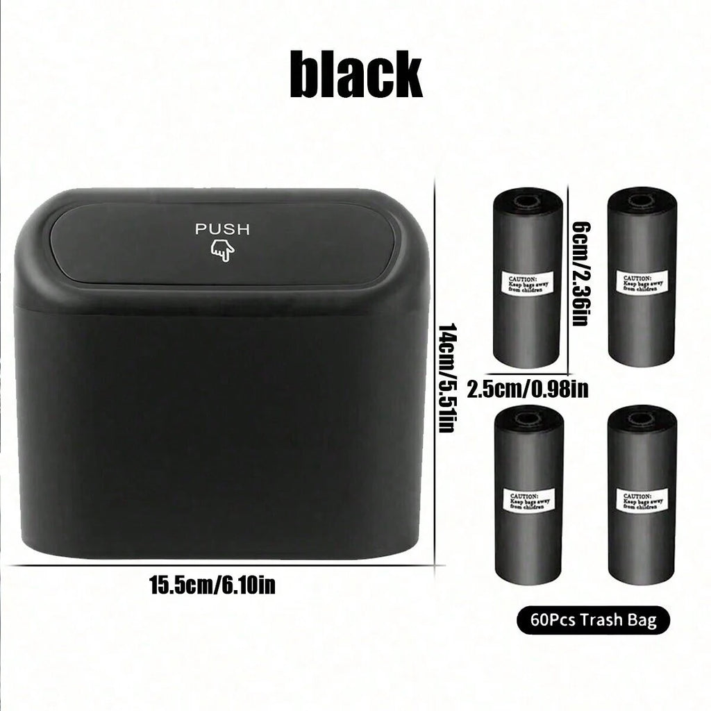 Mini Car Trash Can with Lid | Keep Your Car Clean & Organized
